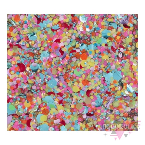 Brokat w kremie Superstar Chunky Glitter Cream Colour Splash