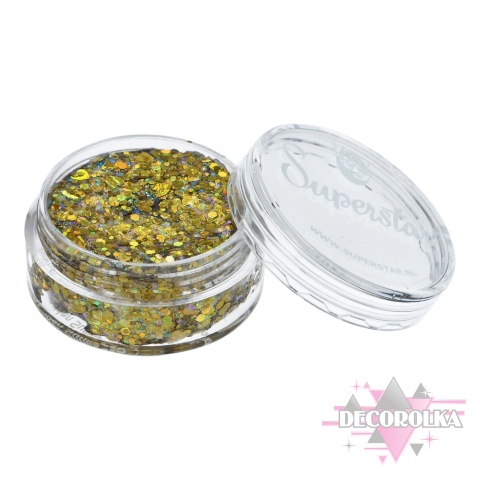 Brokat w kremie Superstar Chunky Glitter Cream Golden Sunlight