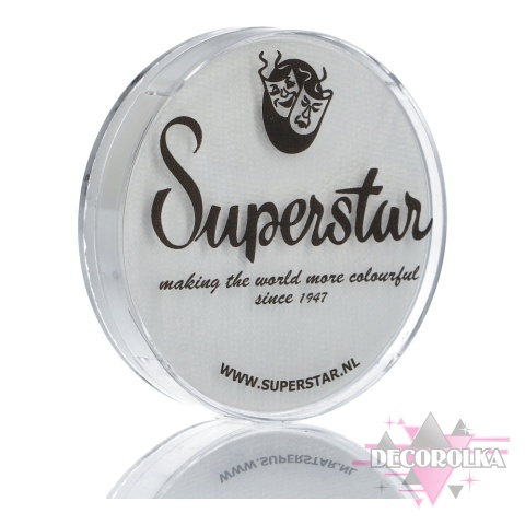 Superstar farba do twarzy i ciała 16 g Line White 161