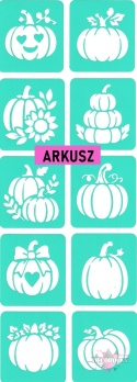 Szablony do tatuaży brokatowych MINI DYNIE ARKUSZ
