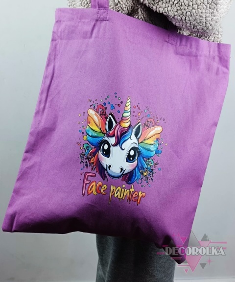 Torba bawełniana FACE PAINTER
