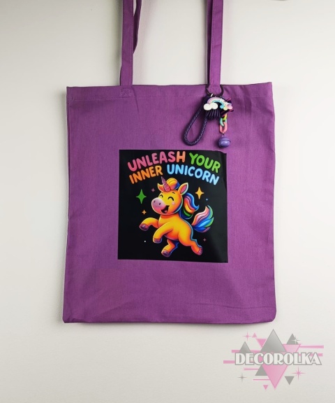 Torba bawełniana UNLEASH YOUR...