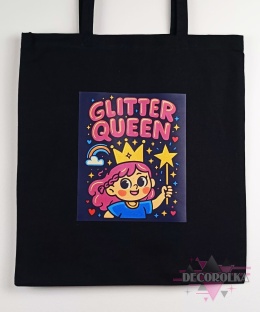 Torba bawełniana GLITTER QUEEN