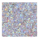 Brokat w kremie  Superstar Chunky Glitter Cream Silver Starlight