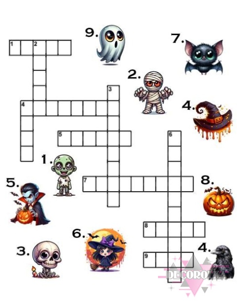 Zabawy na Halloween dla dzieci – 25 pomysłów + karty pracy do druku | E-book