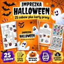 Zabawy na Halloween dla dzieci – 25 pomysłów + karty pracy do druku | E-book