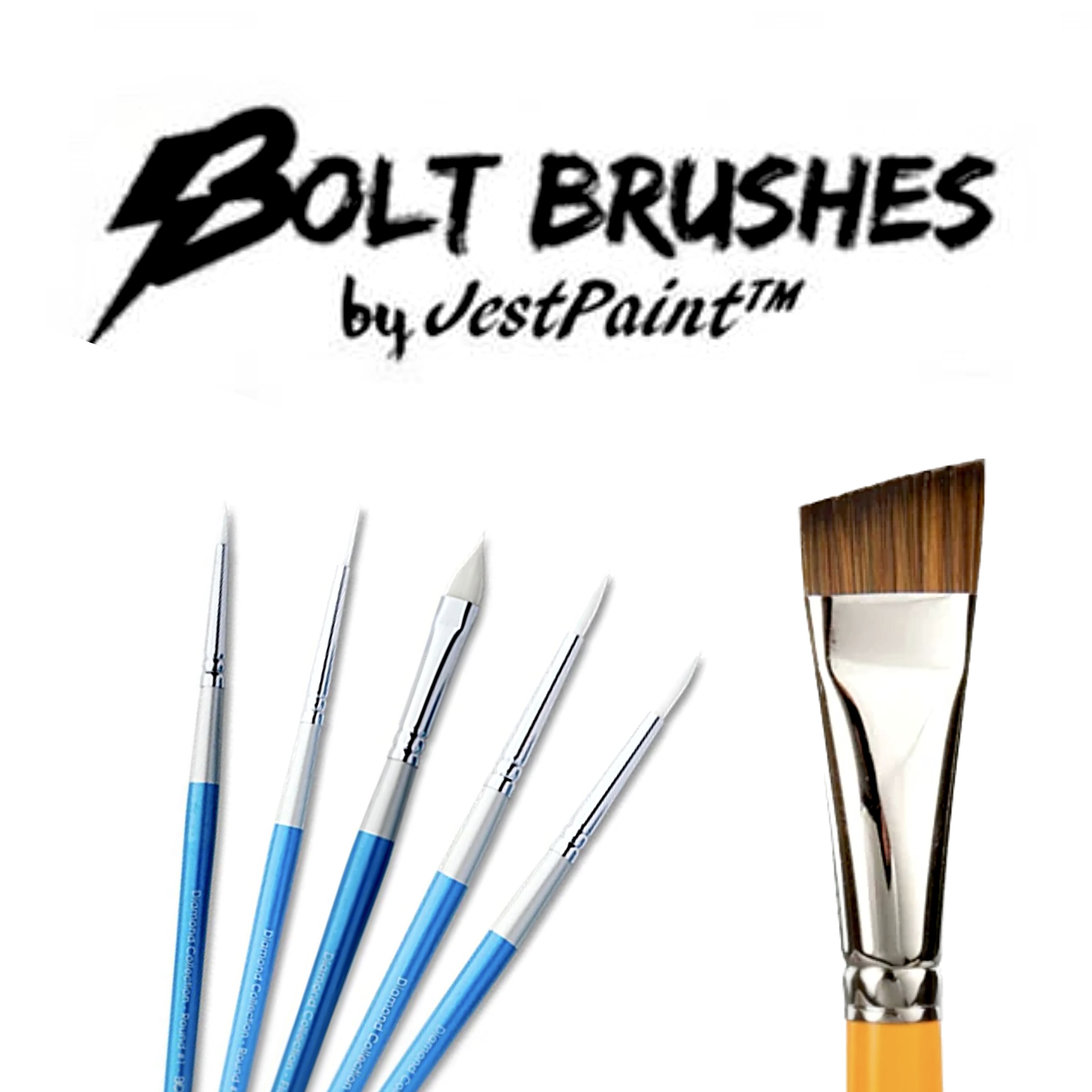 Pędzle Bolt Brushes by Jest Paint